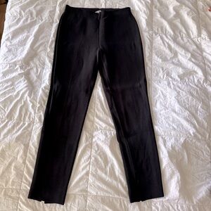 MM Lafleur Black Knit Ankle Pants Size Small